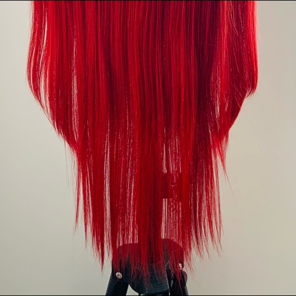 Gorgeous 36” Red Lace Front Synthetic Wig for Daily Wear or The Holidays - Picture 10 of 10